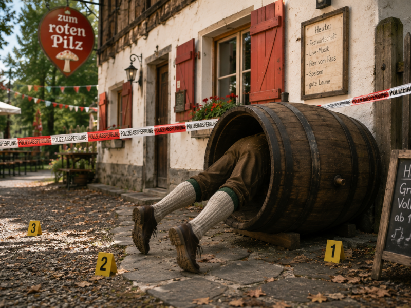 Der Tote im Bierfass